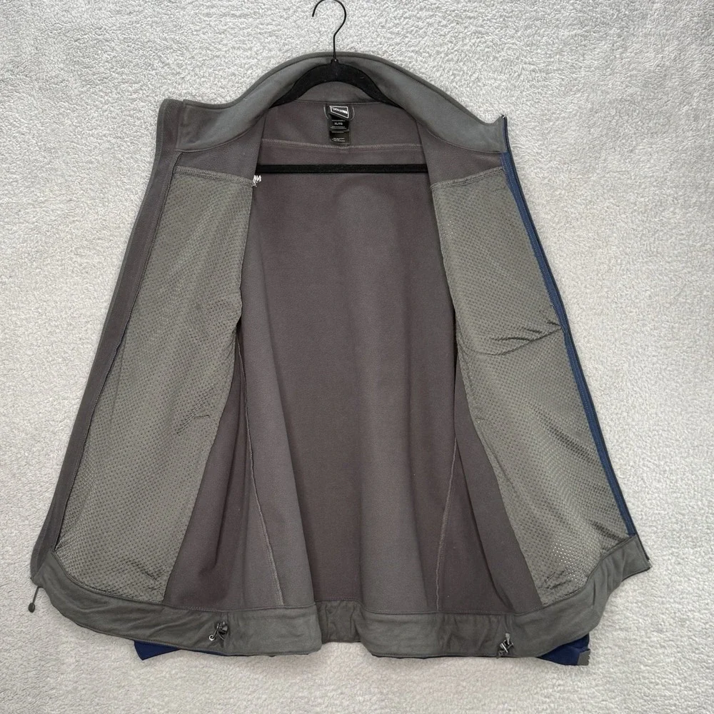The North Face NF Apex Bionic 3 Windwall Softshell Jacket Men's XL Navy‎ Blue